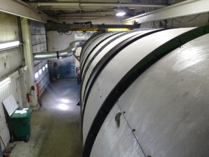 This BioReactor is composting food waste.